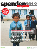 Lesen Sie hier das Spendenmagazin 2012